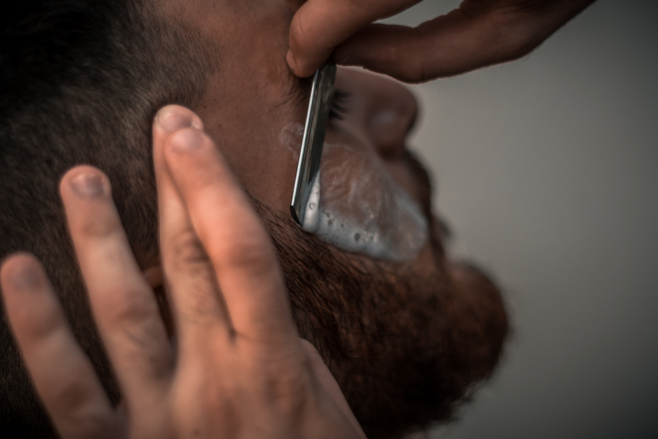 Barber Razor (stock photo)